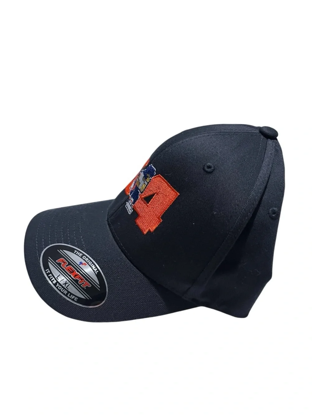 NWT Men's Chicago Walter Payton Tecmo Fitted Flexfit Cap Sz L-XL